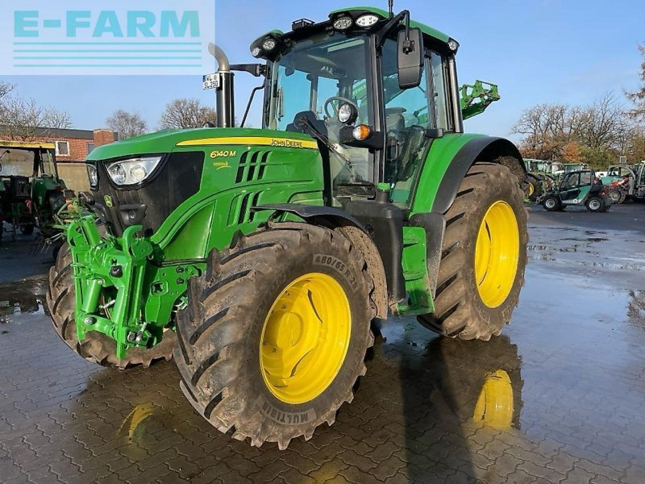 John Deere 6140m - Tractor: afbeelding 1 John Deere 6140m - Tractor: afbeelding 1