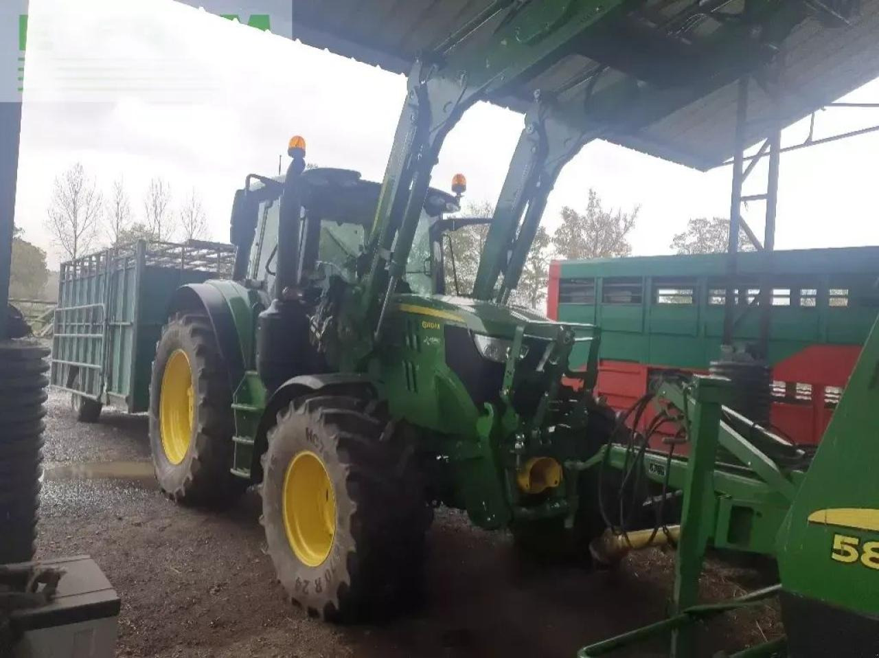 John Deere 6140m - Tractor: afbeelding 2 John Deere 6140m - Tractor: afbeelding 2