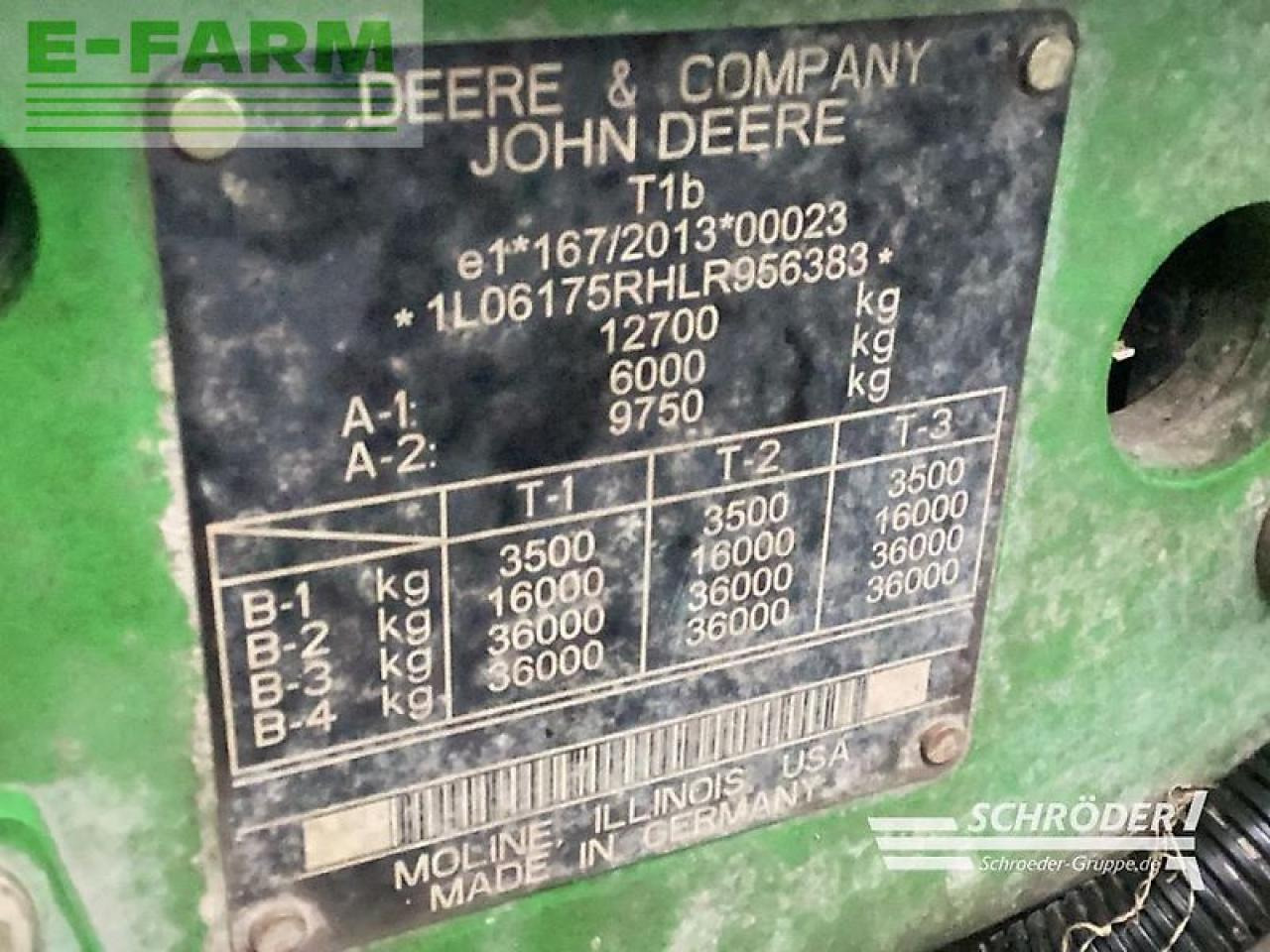 John Deere 6175 r - Tractor: afbeelding 5 John Deere 6175 r - Tractor: afbeelding 5