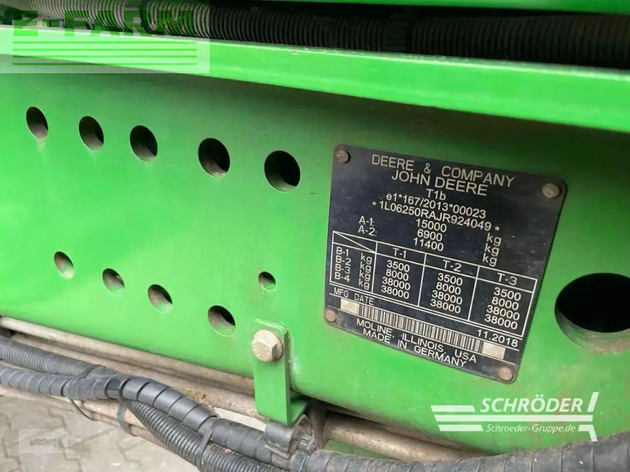 Tractor John Deere 6250 r: afbeelding 21 Tractor John Deere 6250 r: afbeelding 21