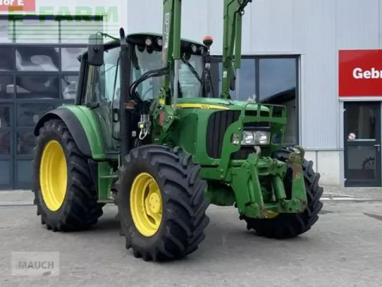 John Deere 6320 + fl - Tractor: afbeelding 1 John Deere 6320 + fl - Tractor: afbeelding 1