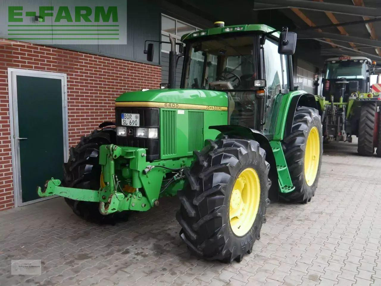 John Deere 6600 + fieldbee rtk + pflegeräder - Tractor: afbeelding 3 John Deere 6600 + fieldbee rtk + pflegeräder - Tractor: afbeelding 3