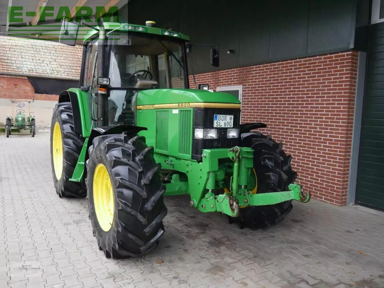 John Deere 6600 + fieldbee rtk + pflegeräder - Tractor: afbeelding 2 John Deere 6600 + fieldbee rtk + pflegeräder - Tractor: afbeelding 2