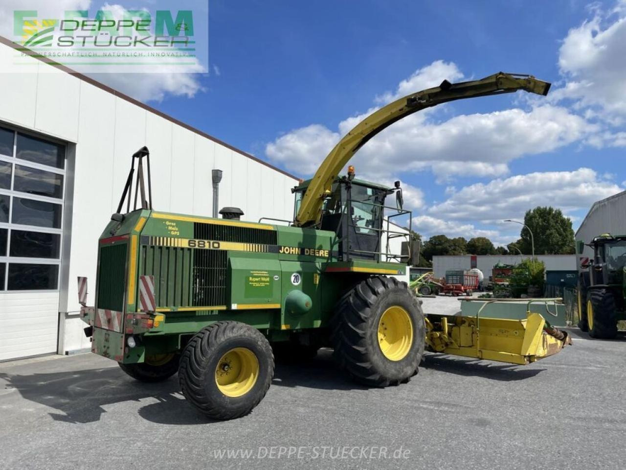 John Deere 6810 mit gebiss - Hakselaar: afbeelding 5 John Deere 6810 mit gebiss - Hakselaar: afbeelding 5