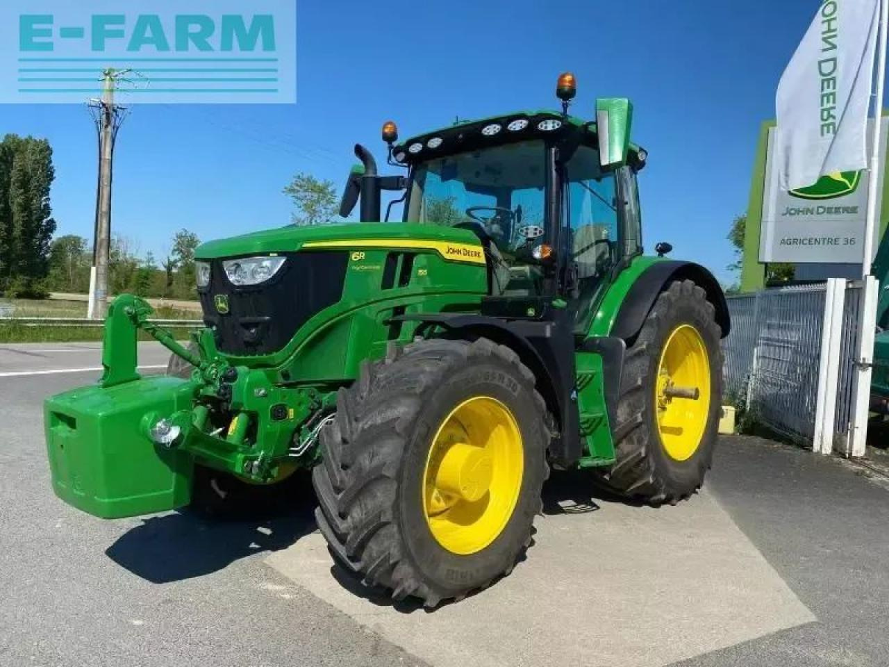John Deere 6r 155 - Tractor: afbeelding 1 John Deere 6r 155 - Tractor: afbeelding 1