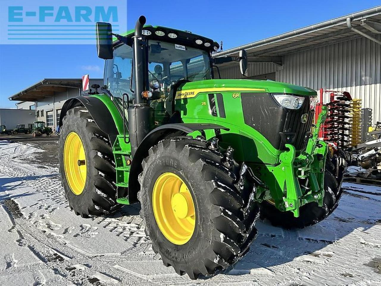 John Deere 6r 215 50km/h junger hirsch - Tractor: afbeelding 5 John Deere 6r 215 50km/h junger hirsch - Tractor: afbeelding 5