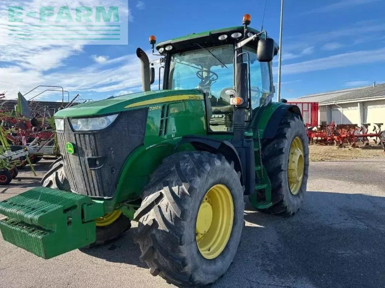 John Deere 7260 r - Tractor: afbeelding 1 John Deere 7260 r - Tractor: afbeelding 1