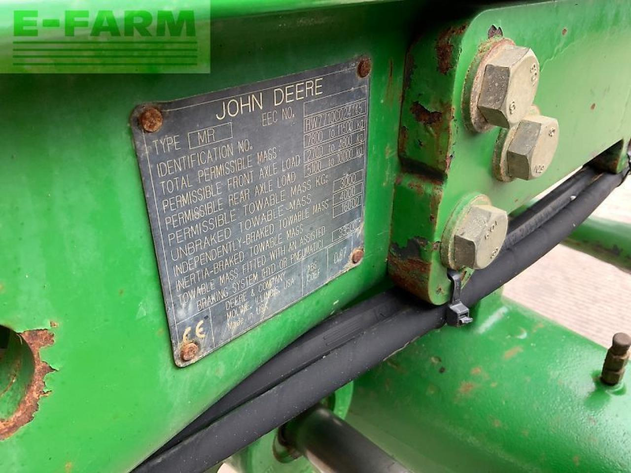 Tractor John Deere 7710 tractor: afbeelding 17 Tractor John Deere 7710 tractor: afbeelding 17