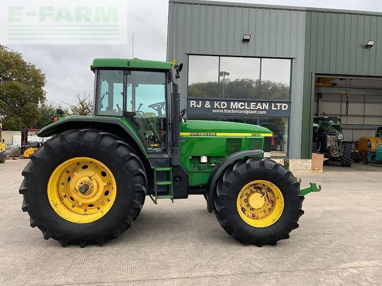 John Deere 7710 tractor - Tractor: afbeelding 1 John Deere 7710 tractor - Tractor: afbeelding 1