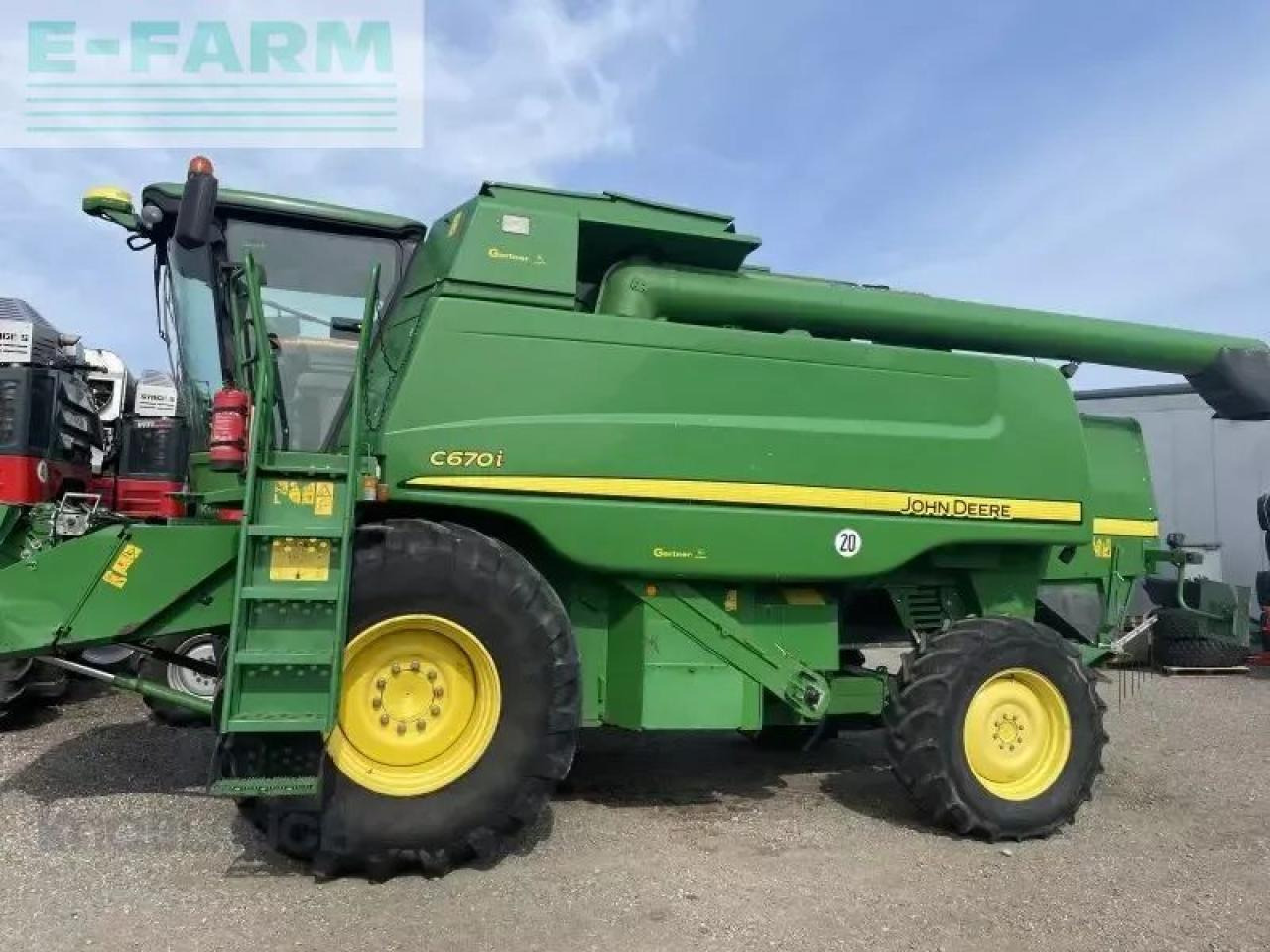 John Deere c670i - Maaidorser: afbeelding 2 John Deere c670i - Maaidorser: afbeelding 2