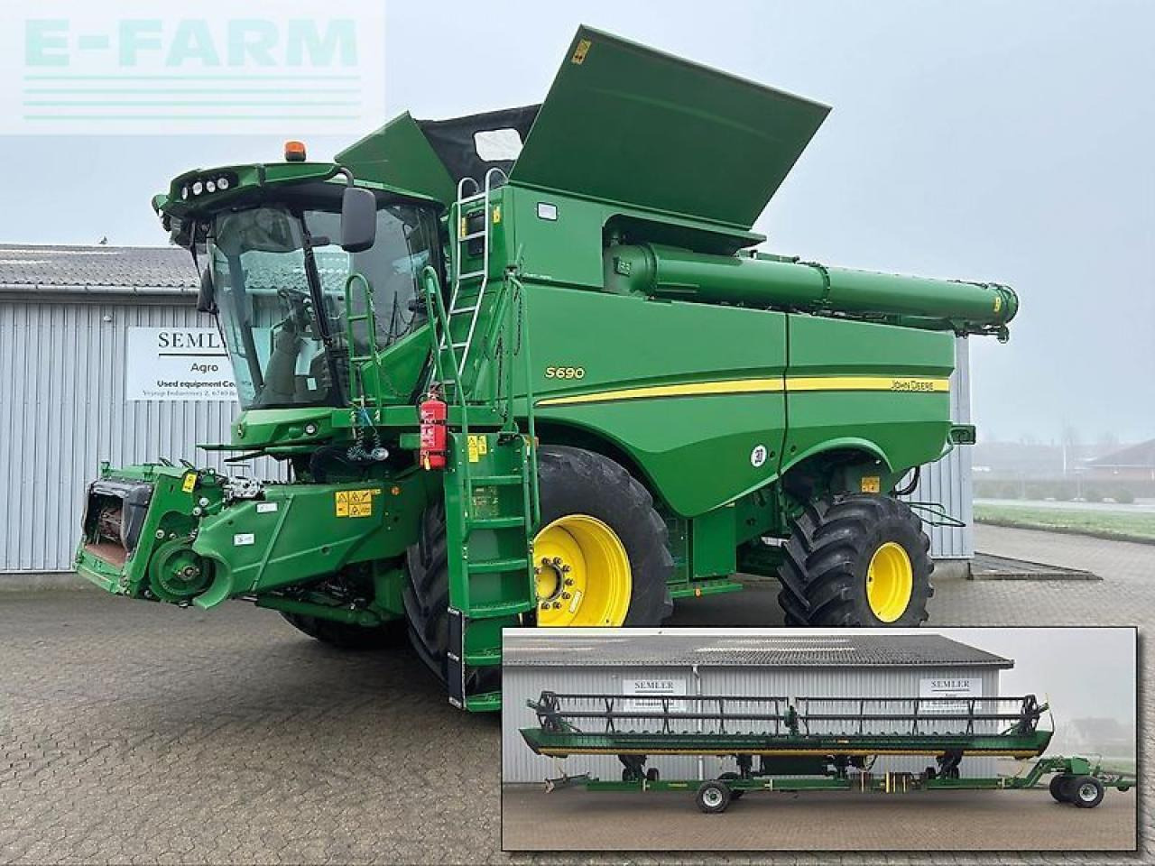 John Deere s690 - Maaidorser: afbeelding 1 John Deere s690 - Maaidorser: afbeelding 1