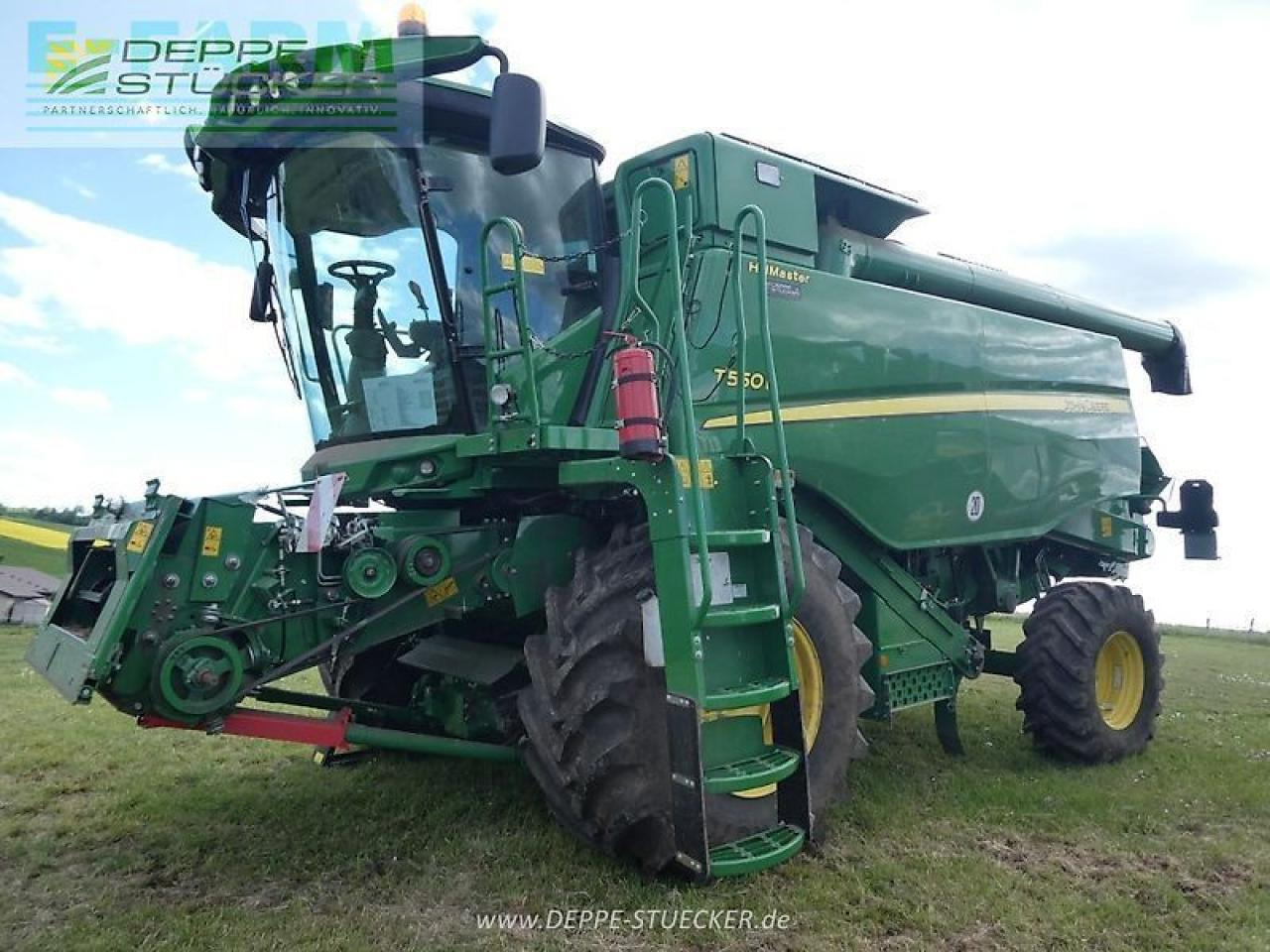 John Deere t550 hillmaster mit 722x + sww - Maaidorser: afbeelding 1 John Deere t550 hillmaster mit 722x + sww - Maaidorser: afbeelding 1
