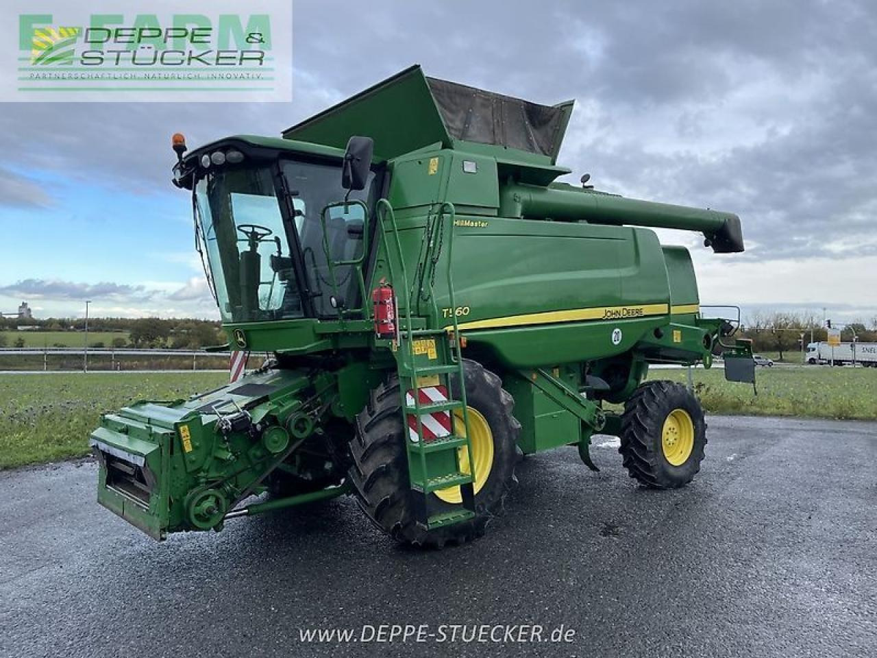 John Deere t560 hillmaster mit 620r und rapstisch - Maaidorser: afbeelding 1 John Deere t560 hillmaster mit 620r und rapstisch - Maaidorser: afbeelding 1