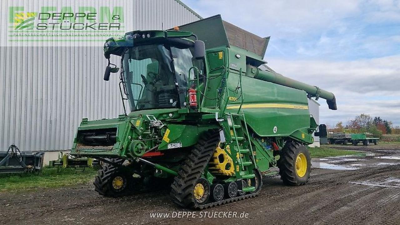John Deere t670 raupe mit rd30f, sww, pgpp - Maaidorser: afbeelding 1 John Deere t670 raupe mit rd30f, sww, pgpp - Maaidorser: afbeelding 1