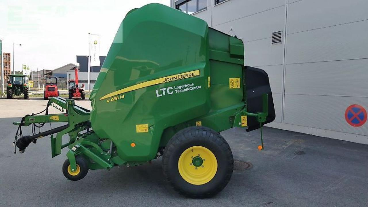 Vierkante balenpers John Deere v 451 m hc25: afbeelding 8