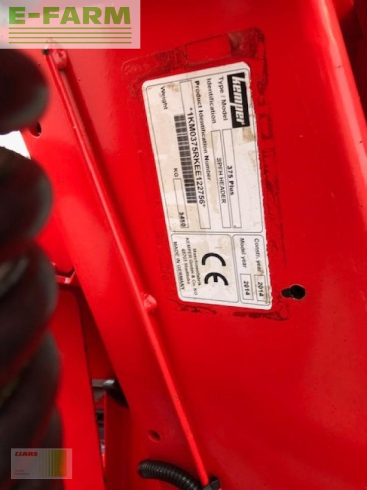 Hakselaar toebehoor Kemper kemper 375 plus cl: afbeelding 10