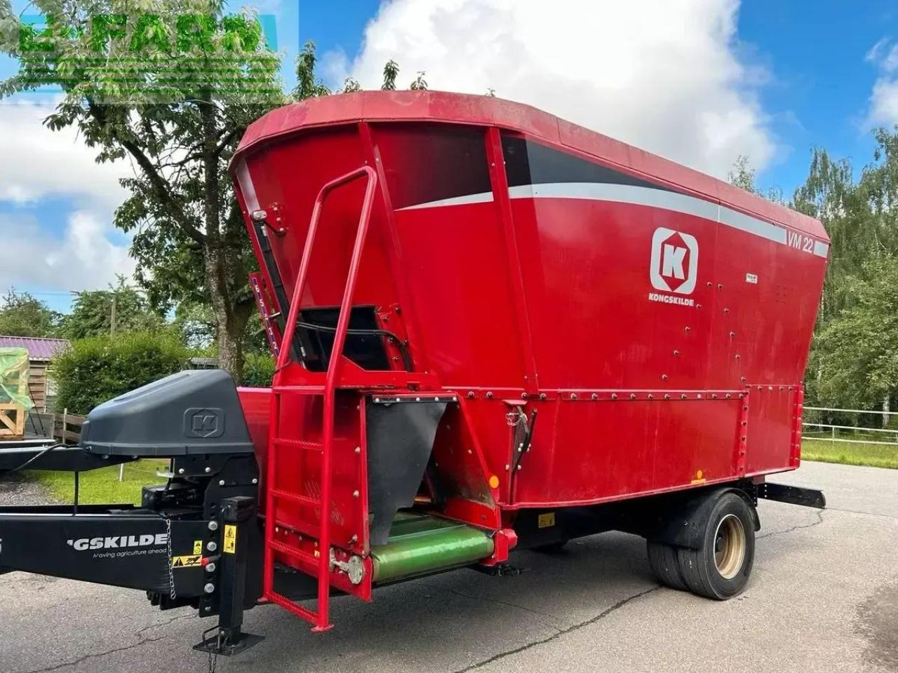 Kongskilde vm22 - Veeteelt materiaal: afbeelding 1 Kongskilde vm22 - Veeteelt materiaal: afbeelding 1