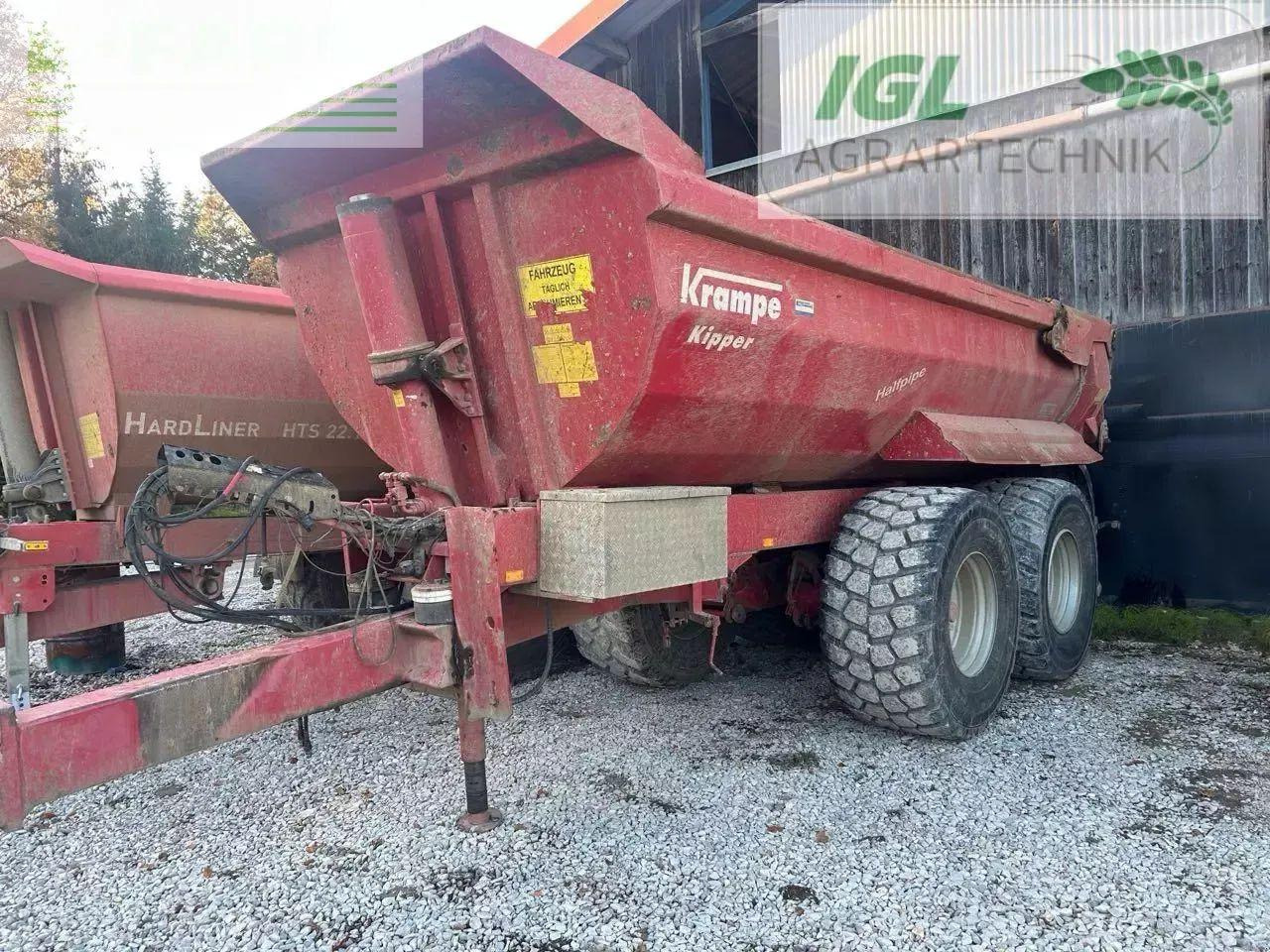 Krampe halfpipe hp 20 - Landbouwkipper: afbeelding 1 Krampe halfpipe hp 20 - Landbouwkipper: afbeelding 1