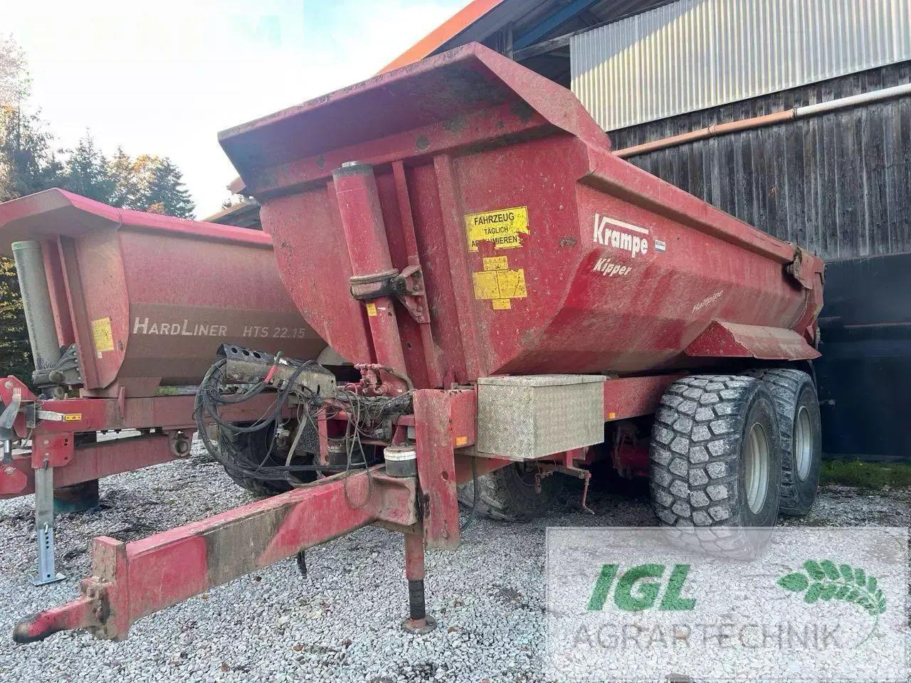 Krampe halfpipe hp 20 - Landbouwkipper: afbeelding 3 Krampe halfpipe hp 20 - Landbouwkipper: afbeelding 3