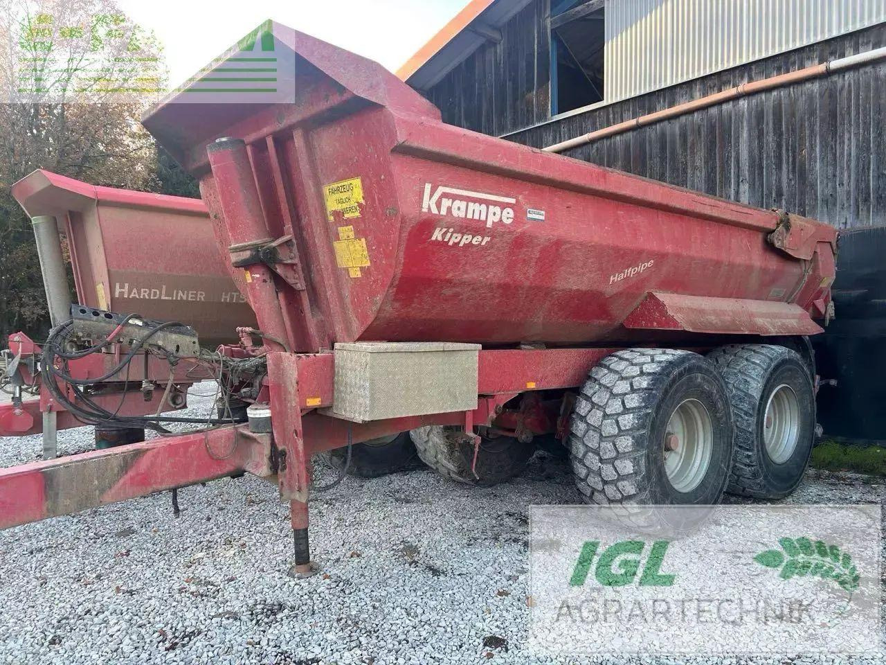 Krampe halfpipe hp 20 - Landbouwkipper: afbeelding 2 Krampe halfpipe hp 20 - Landbouwkipper: afbeelding 2