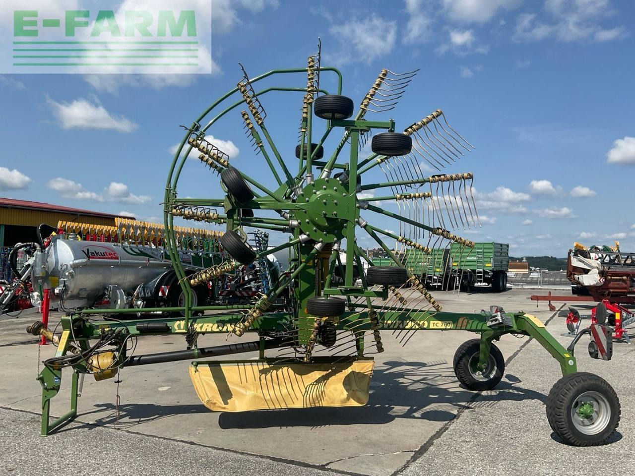 Krone Swadro TC 760 - Hooischudder: afbeelding 2 Krone Swadro TC 760 - Hooischudder: afbeelding 2