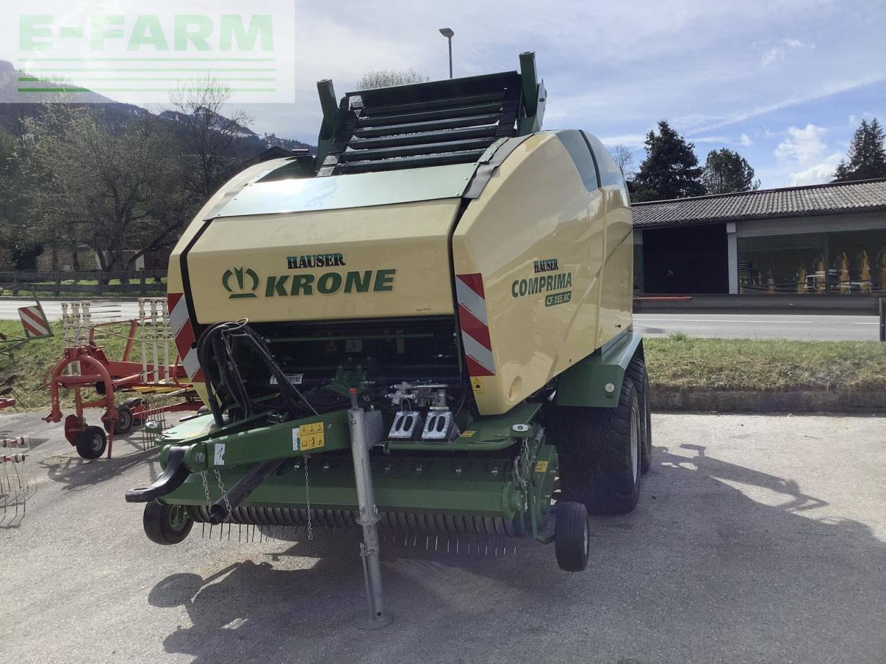 Krone comprima cf 155 xc - Vierkante balenpers: afbeelding 3 Krone comprima cf 155 xc - Vierkante balenpers: afbeelding 3