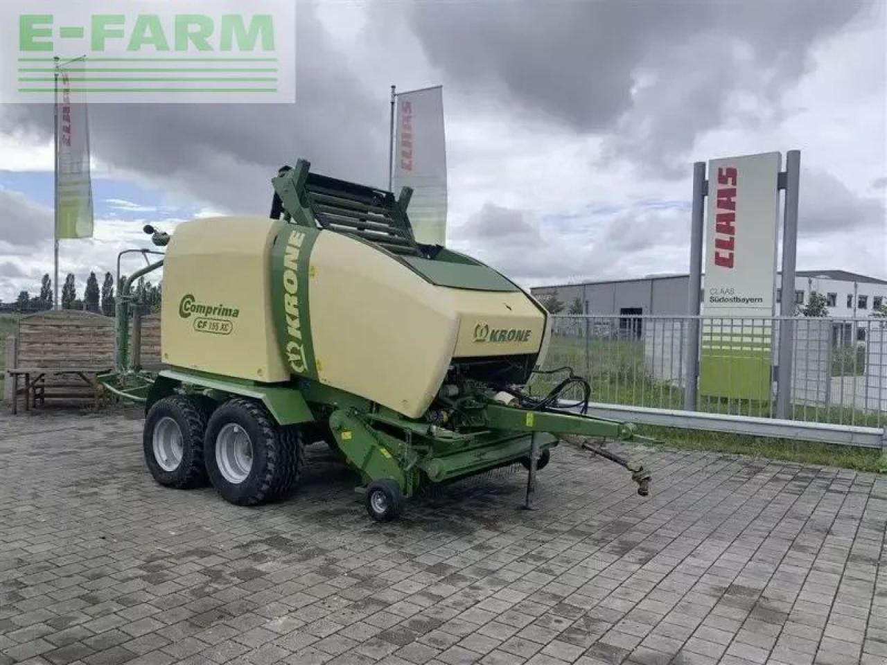 Krone comprima cf 155 xc - Vierkante balenpers: afbeelding 1 Krone comprima cf 155 xc - Vierkante balenpers: afbeelding 1