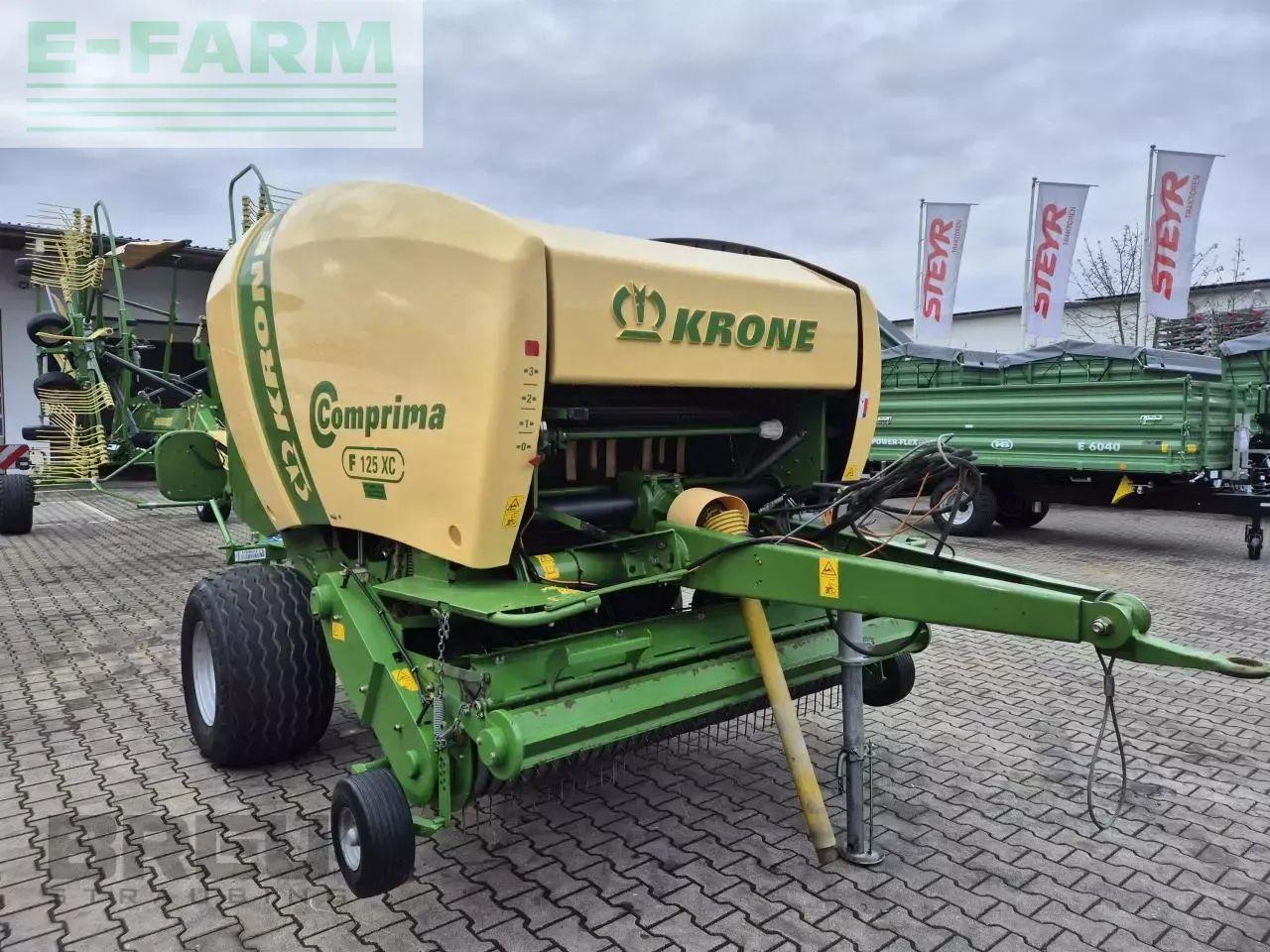 Krone comprima f 125 xc - Vierkante balenpers: afbeelding 1 Krone comprima f 125 xc - Vierkante balenpers: afbeelding 1