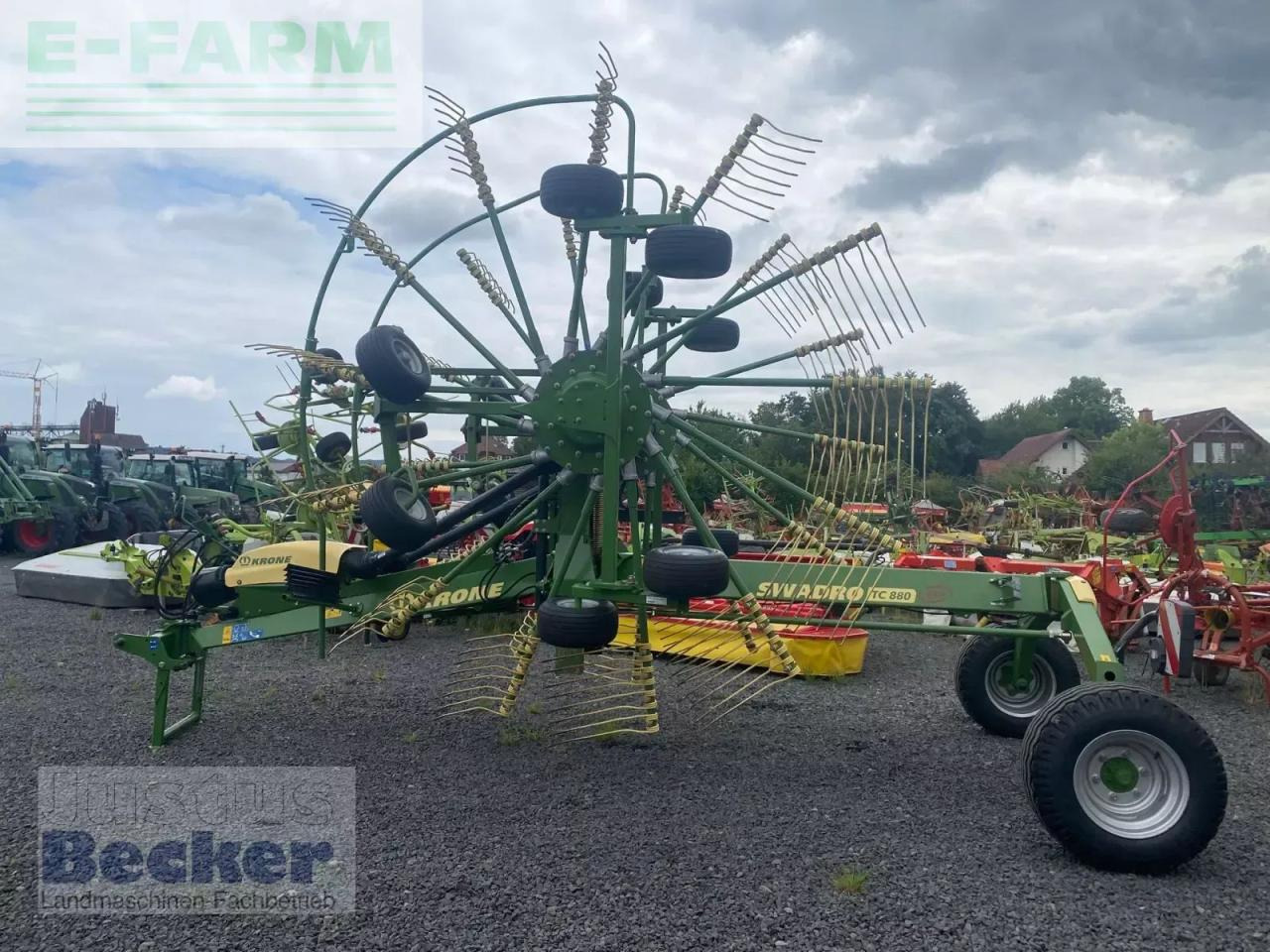 Krone schwadro tc 880 - Hooischudder: afbeelding 1 Krone schwadro tc 880 - Hooischudder: afbeelding 1