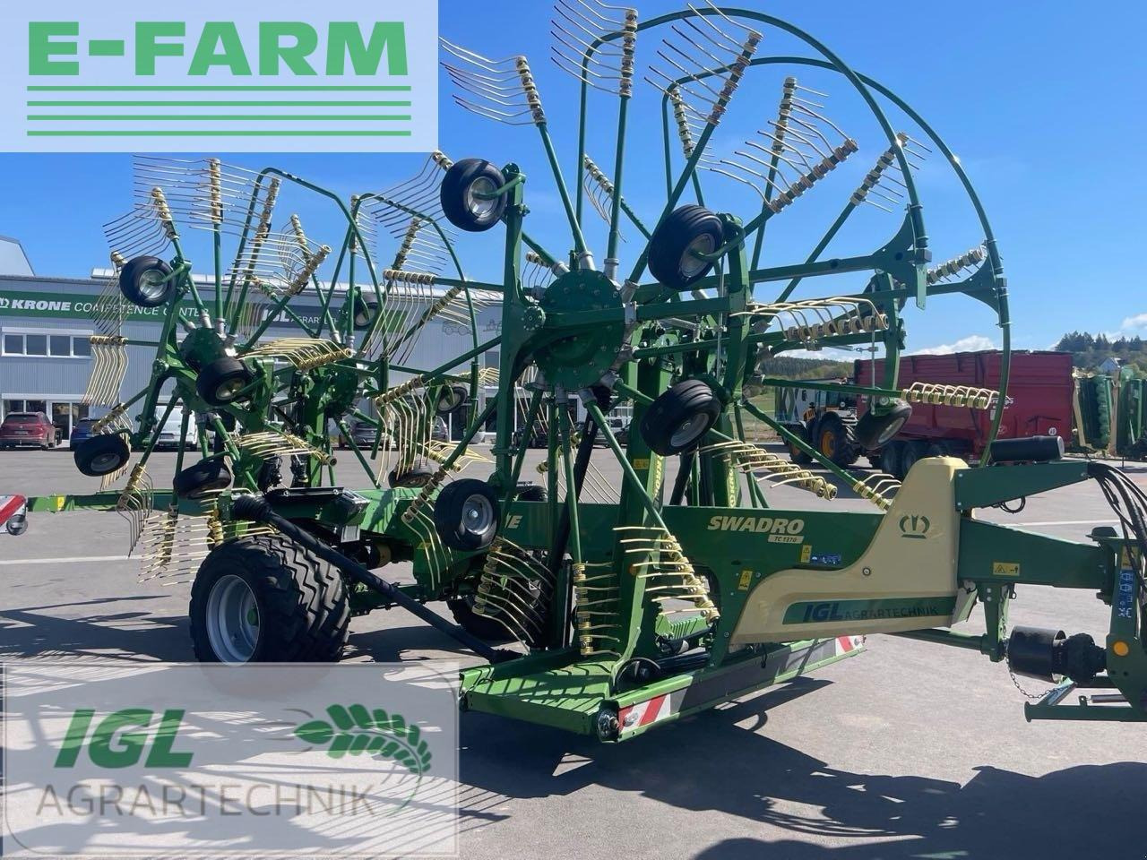 Krone swadro tc 1370 - Hooischudder: afbeelding 3 Krone swadro tc 1370 - Hooischudder: afbeelding 3