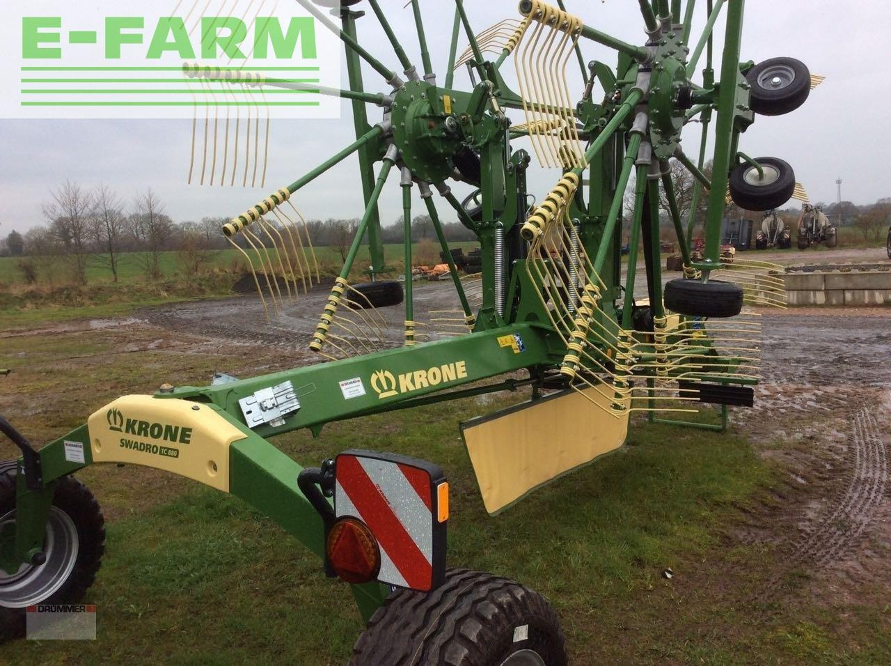 Krone swadro tc 880 - Hooischudder: afbeelding 1 Krone swadro tc 880 - Hooischudder: afbeelding 1