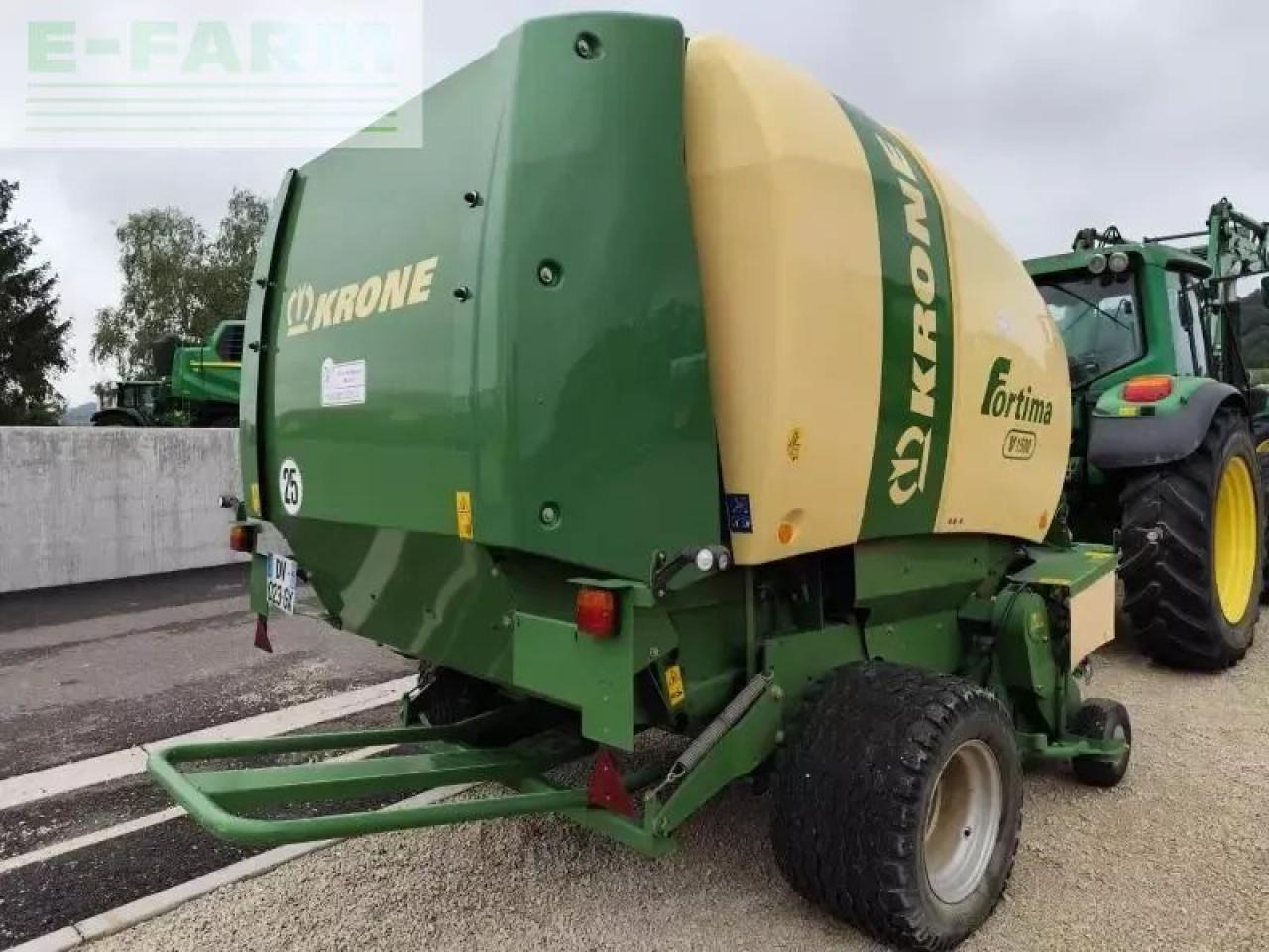 Krone v 1500 - Vierkante balenpers: afbeelding 2 Krone v 1500 - Vierkante balenpers: afbeelding 2