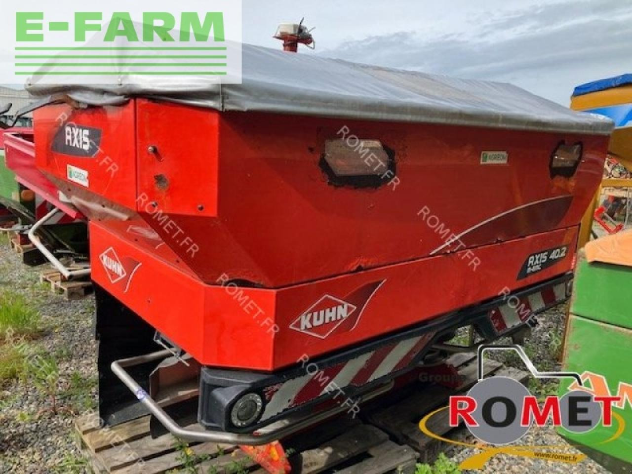 Kuhn axis 40.2 m-emc - Kunstmeststrooier: afbeelding 1 Kuhn axis 40.2 m-emc - Kunstmeststrooier: afbeelding 1