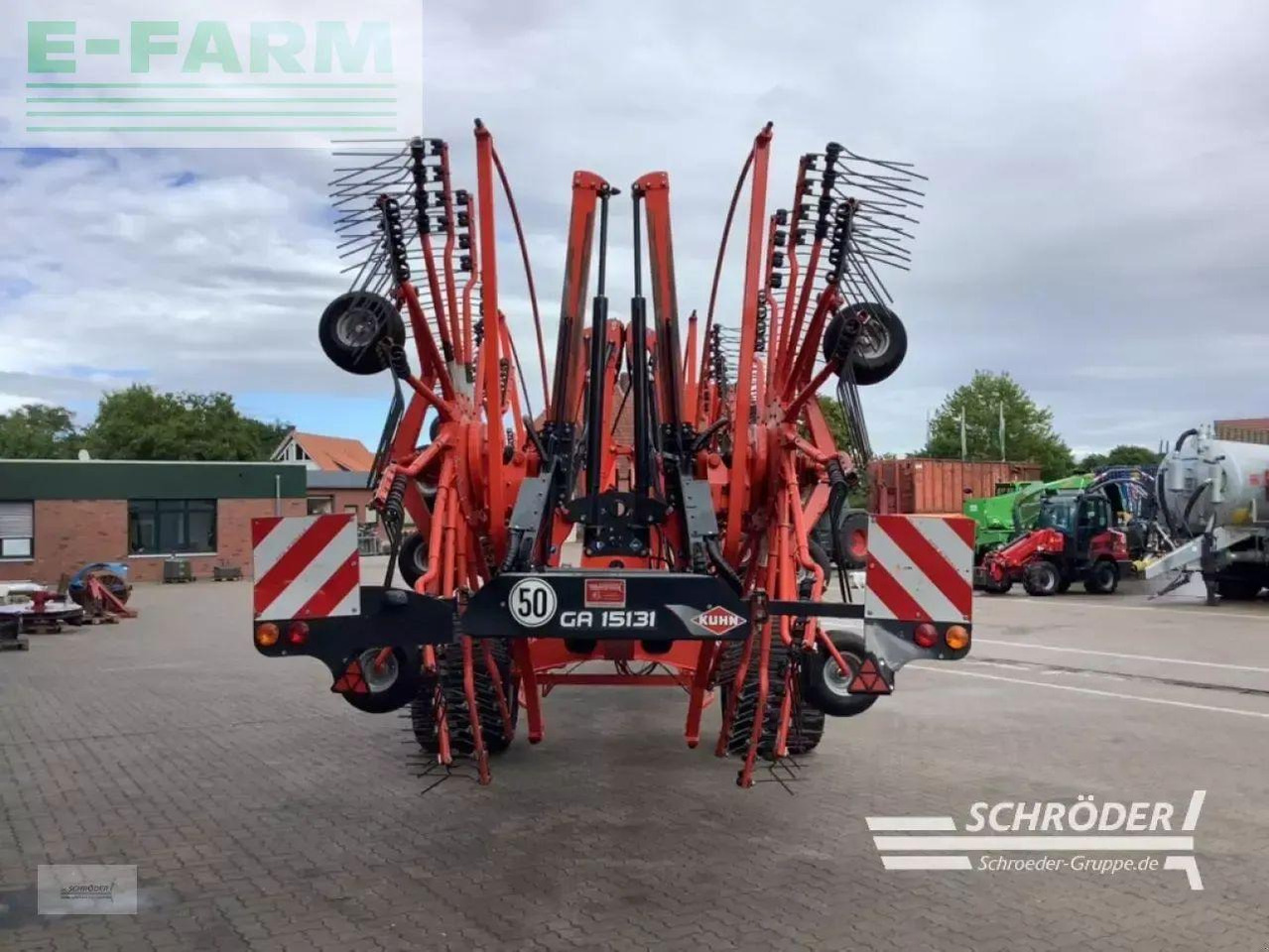 Kuhn ga 15131 - isobus - Hooischudder: afbeelding 4 Kuhn ga 15131 - isobus - Hooischudder: afbeelding 4