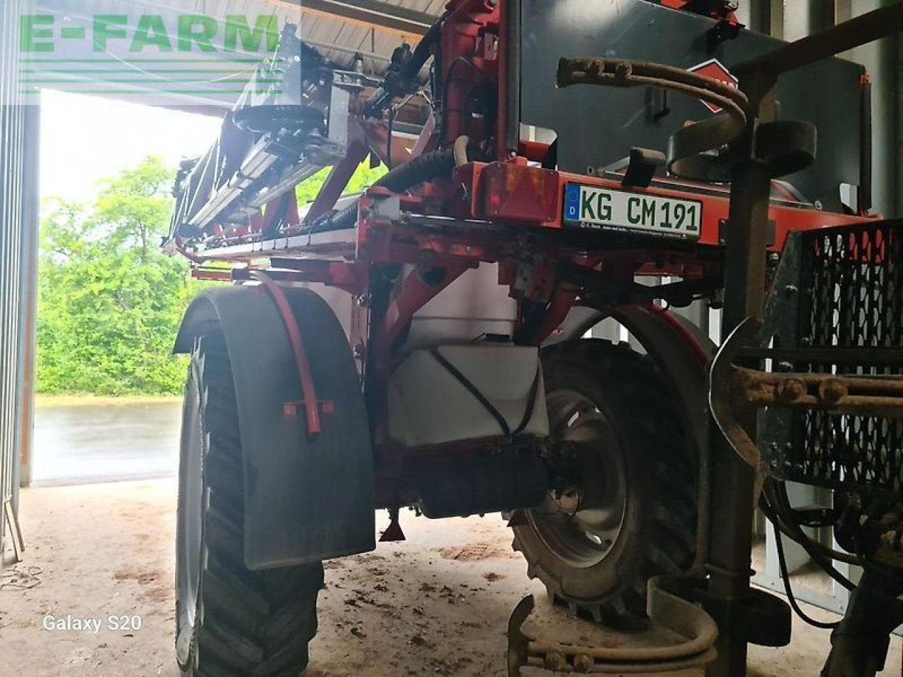 Kuhn metris 4102 - Getrokken veldspuit: afbeelding 4 Kuhn metris 4102 - Getrokken veldspuit: afbeelding 4