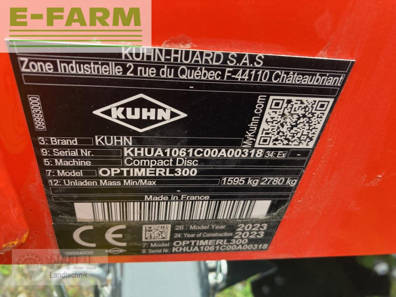 Kuhn optimer l300 - Schijveneg: afbeelding 3 Kuhn optimer l300 - Schijveneg: afbeelding 3