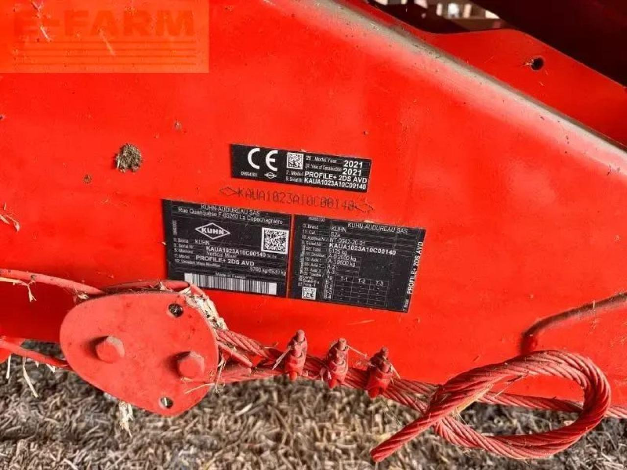 Kuhn profile 18.2 cl - Veeteelt materiaal: afbeelding 5 Kuhn profile 18.2 cl - Veeteelt materiaal: afbeelding 5