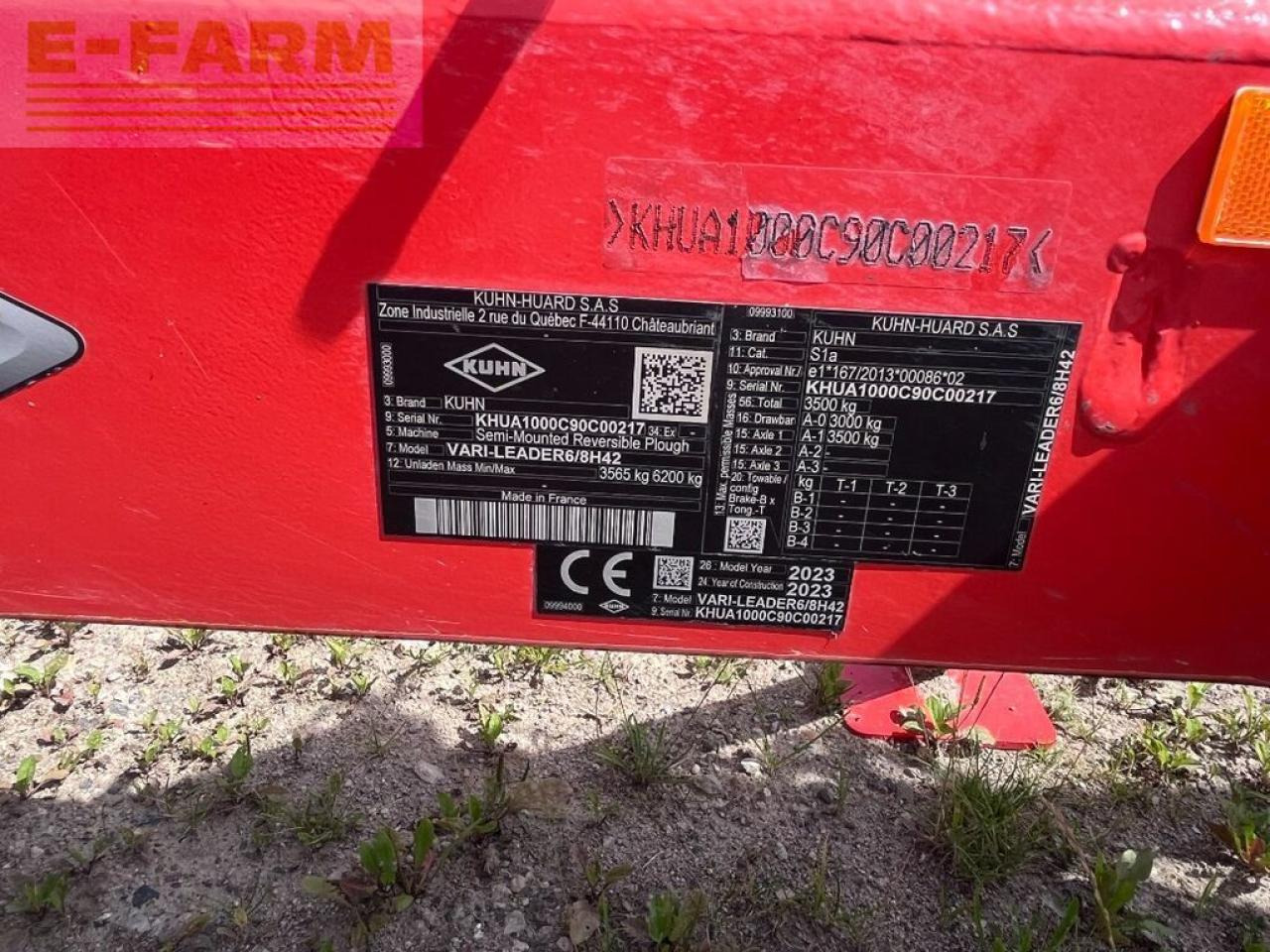 Kuhn vari-leader 7eh - Ploeg: afbeelding 2 Kuhn vari-leader 7eh - Ploeg: afbeelding 2
