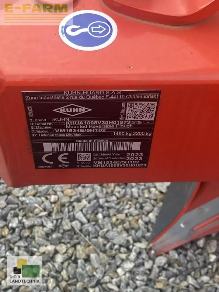 Kuhn vm153 4e/5h 102 - Ploeg: afbeelding 5 Kuhn vm153 4e/5h 102 - Ploeg: afbeelding 5