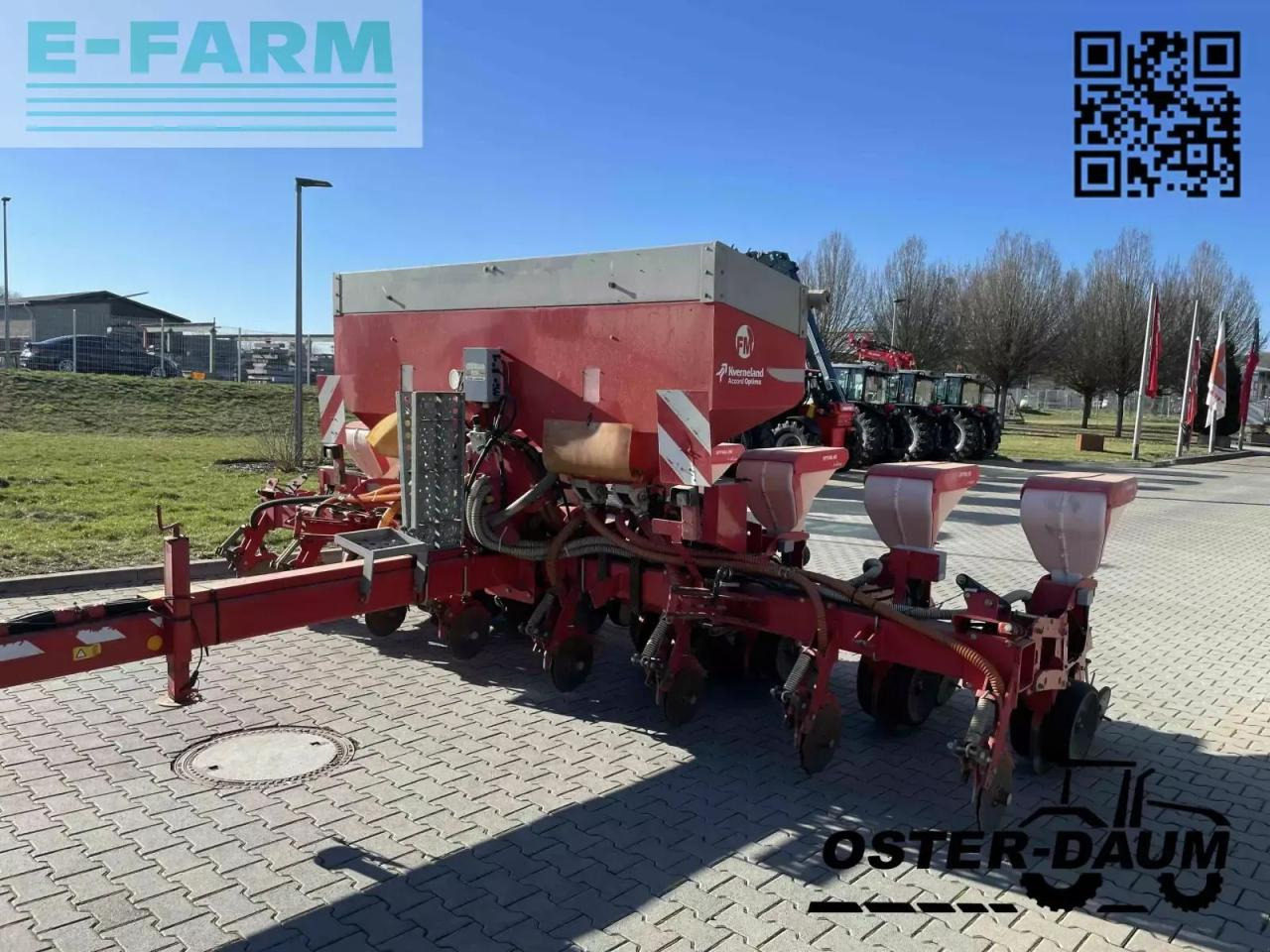 Kverneland optima hd e-drive - Precisiezaaimachine: afbeelding 1 Kverneland optima hd e-drive - Precisiezaaimachine: afbeelding 1