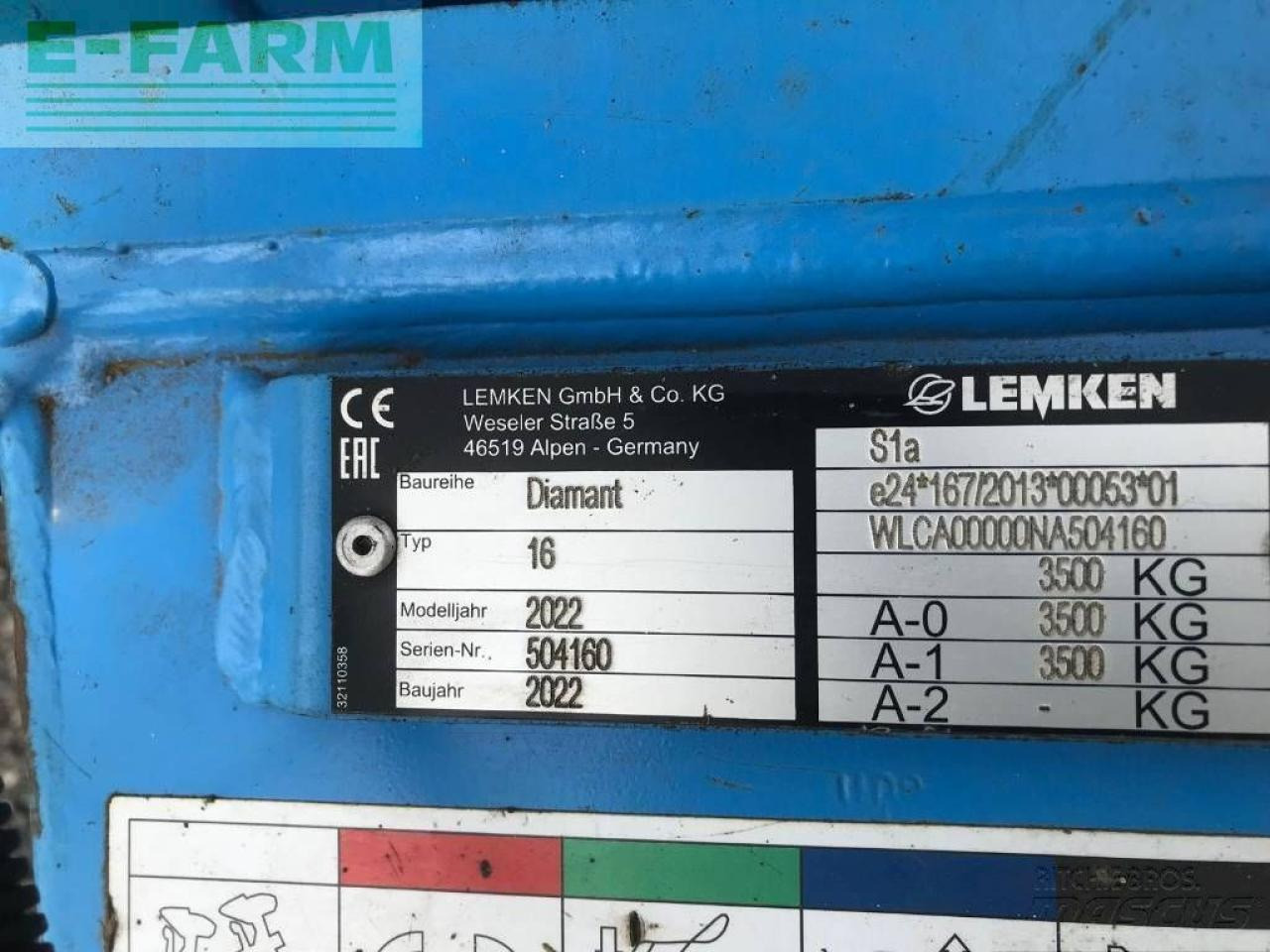 Ploeg Lemken diamant 16 vu 7+1: afbeelding 14