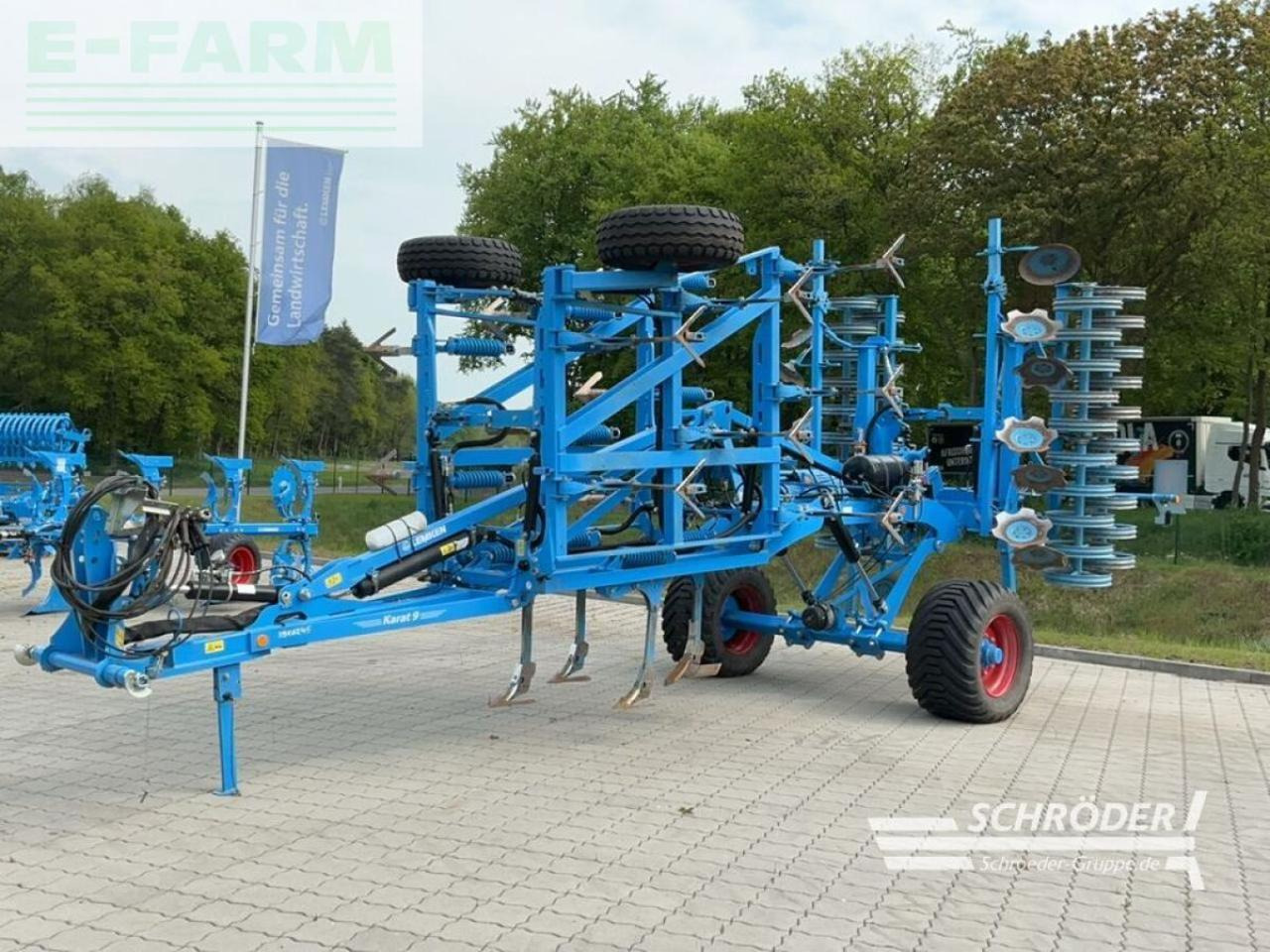 Lemken karat 9/500 kua + satz gänsefußschare - Cultivator: afbeelding 2 Lemken karat 9/500 kua + satz gänsefußschare - Cultivator: afbeelding 2