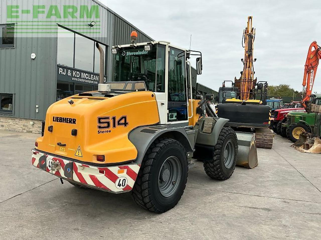 Liebherr 514 stereo wheeled loading shovel (st23960) - Minigraafmachine: afbeelding 3 Liebherr 514 stereo wheeled loading shovel (st23960) - Minigraafmachine: afbeelding 3
