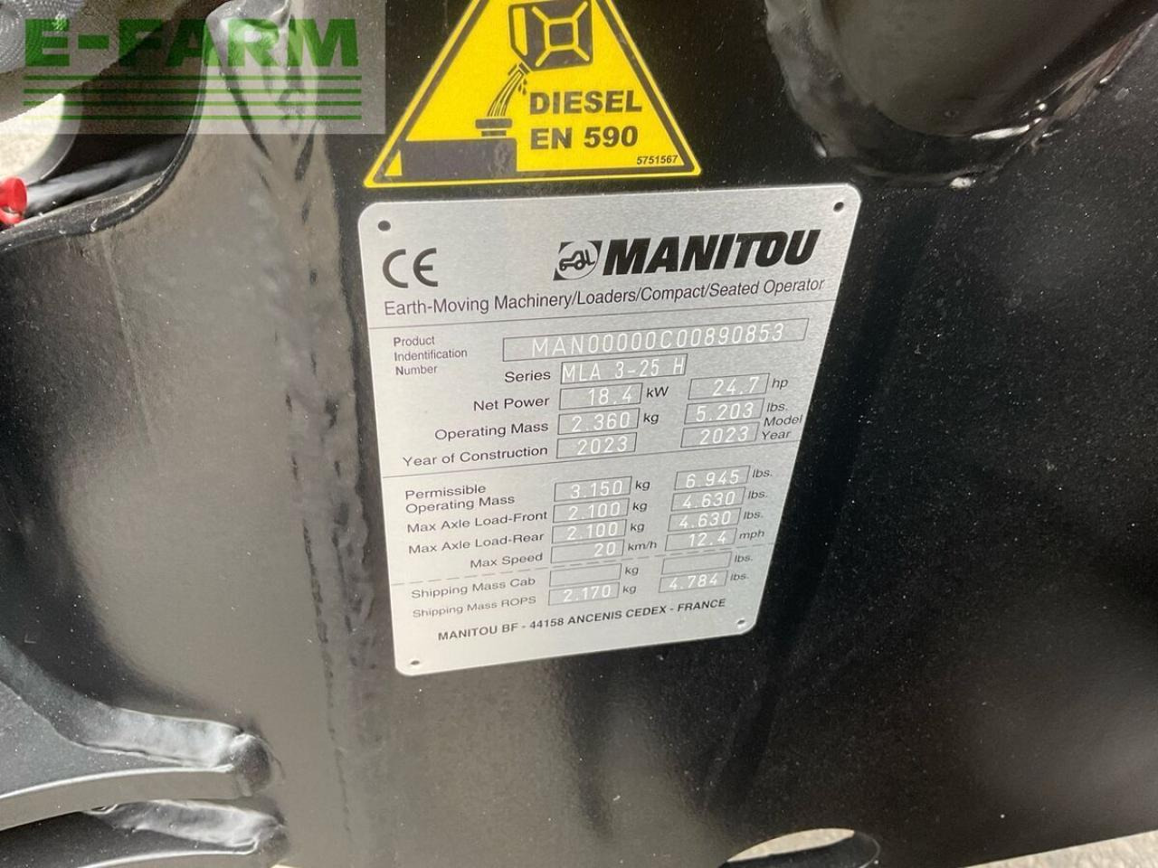 Minigraafmachine Manitou mla 3-25 h: afbeelding 16