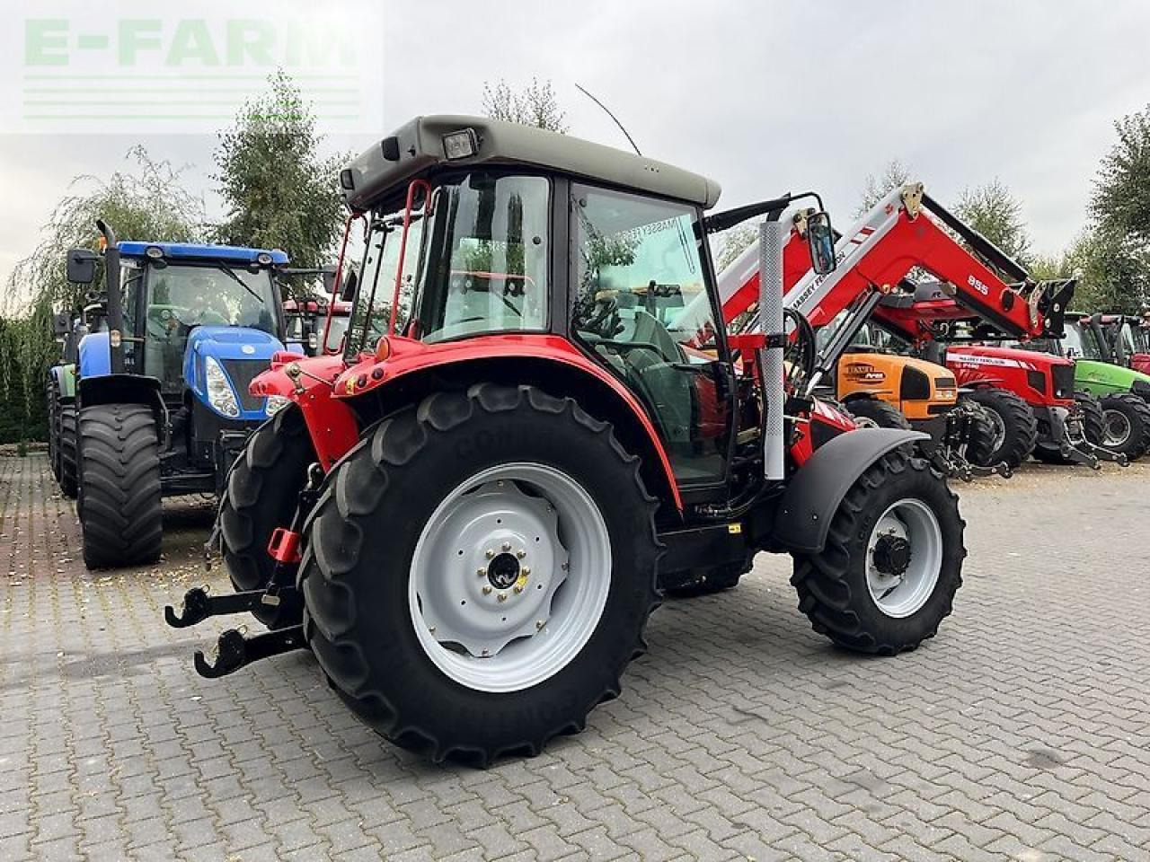 Massey Ferguson 5455 dyna-4 + massey ferguson 955 - Tractor: afbeelding 5 Massey Ferguson 5455 dyna-4 + massey ferguson 955 - Tractor: afbeelding 5