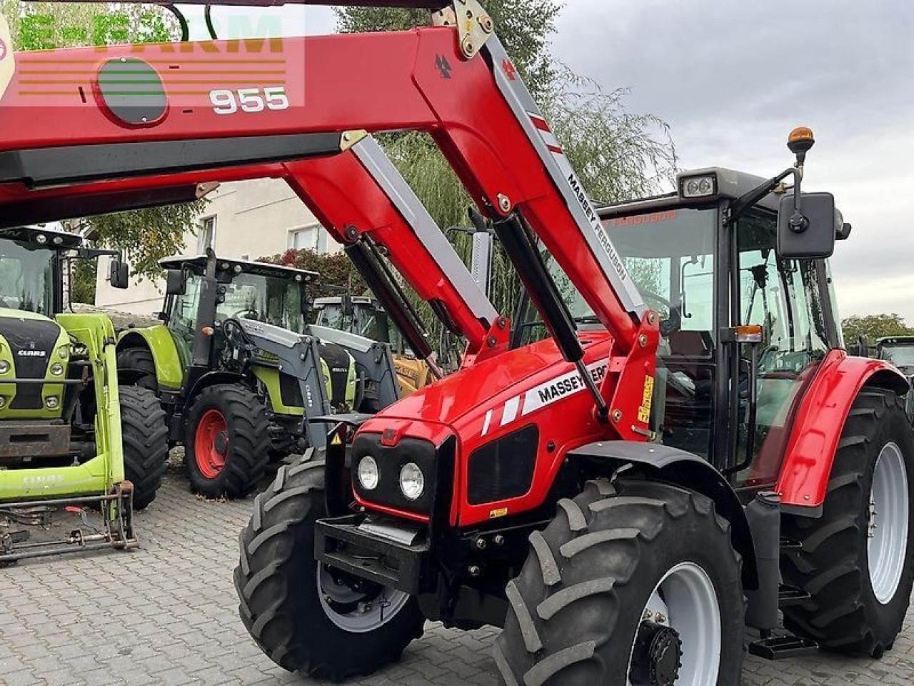 Tractor Massey Ferguson 5455 dyna-4 + massey ferguson 955: afbeelding 13