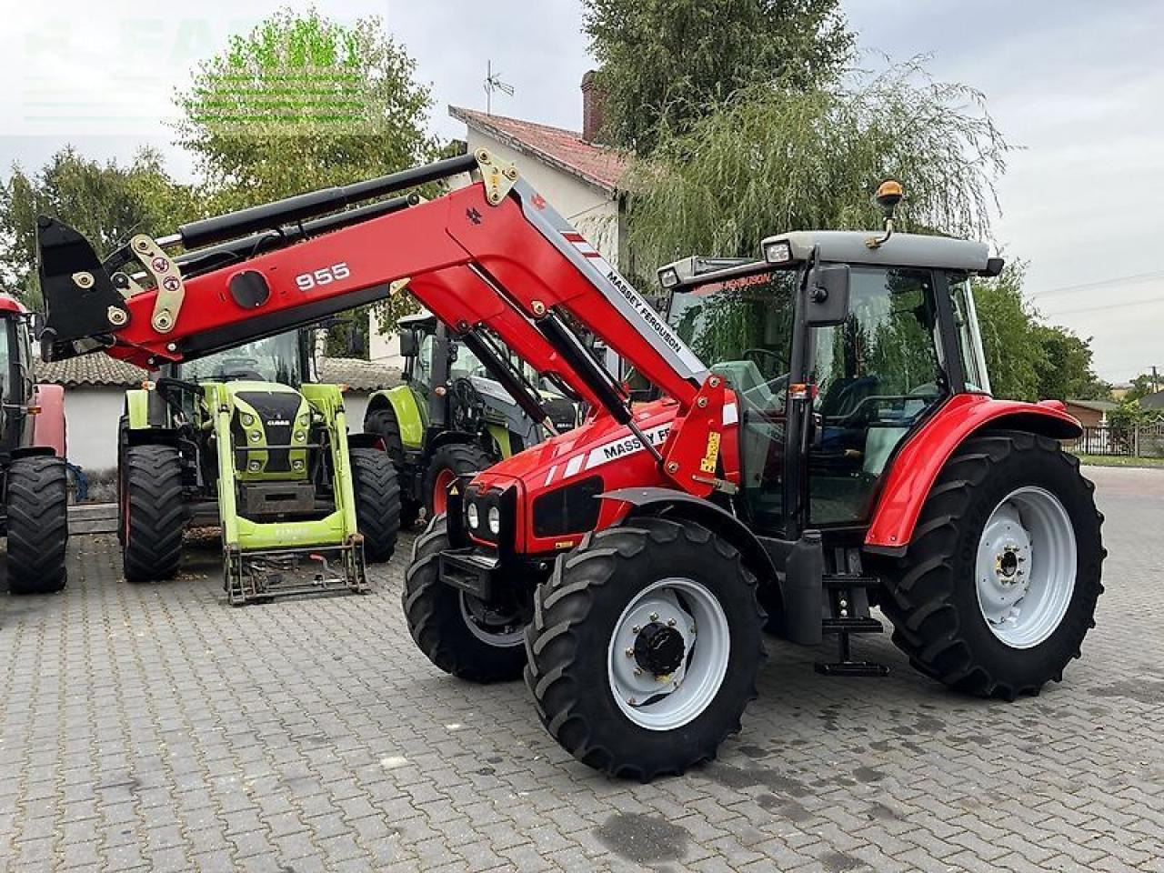 Tractor Massey Ferguson 5455 dyna-4 + massey ferguson 955: afbeelding 9