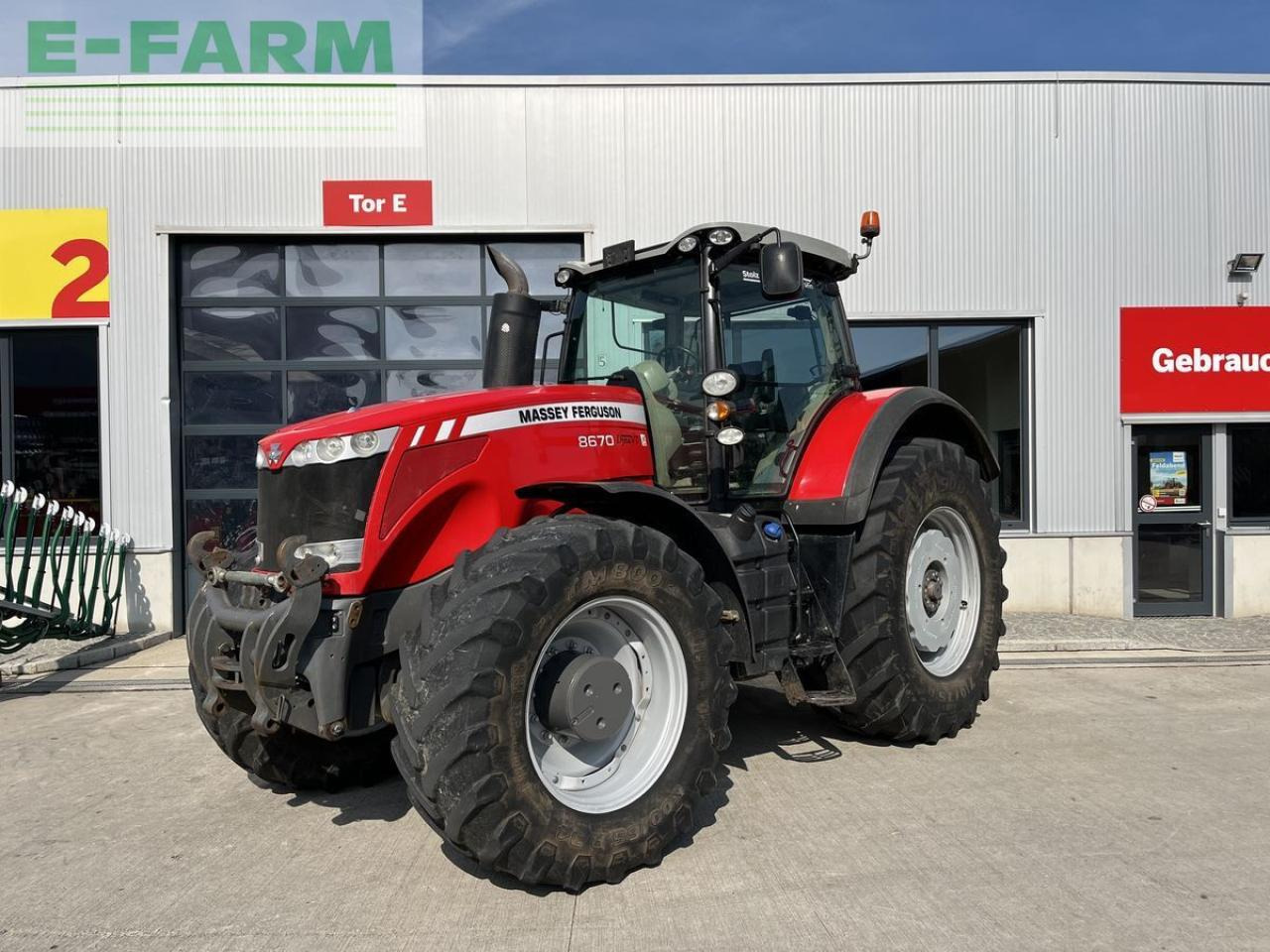 Massey Ferguson mf 8670 dyna-vt - Tractor: afbeelding 1 Massey Ferguson mf 8670 dyna-vt - Tractor: afbeelding 1