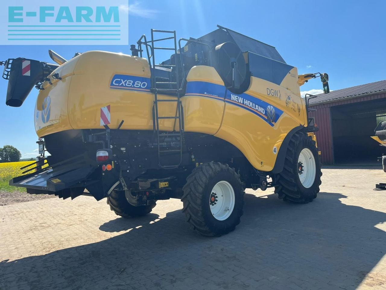 New Holland CX 8.80 - Maaidorser: afbeelding 2 New Holland CX 8.80 - Maaidorser: afbeelding 2
