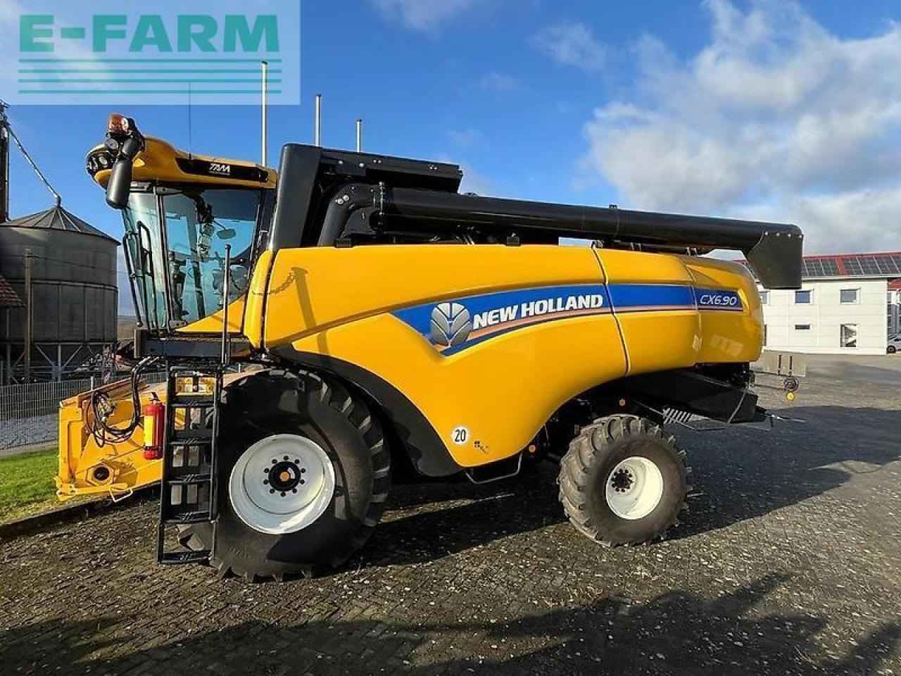 New Holland cx 6.90 schüttler mähdrescher + 7,6m sw + sww - Maaidorser: afbeelding 5 New Holland cx 6.90 schüttler mähdrescher + 7,6m sw + sww - Maaidorser: afbeelding 5